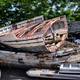 Illustration for article titled Need To Cry At Work But Don’t Want Your Male Coworkers To Lose Respect For You? Here Are 5 Photos Of Damaged Boats To Pretend That You’re Sad About
